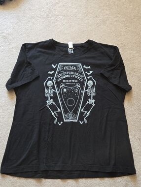 Hasbro Ouija Glow-in-the-Dark T Women's Fitted XXL